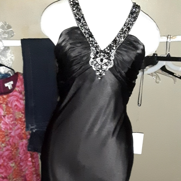 Black Prom Dress - Picture 1 of 13